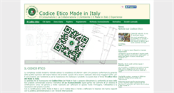 Desktop Screenshot of codiceetico.org