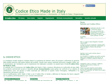 Tablet Screenshot of codiceetico.org